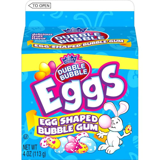 Dubble Bubble Eggs Carton
