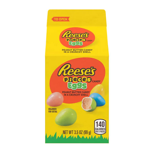 Reese's Pieces Eggs Carton