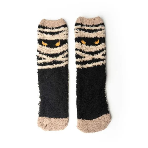 Toasty Terrors Fuzzy Socks
