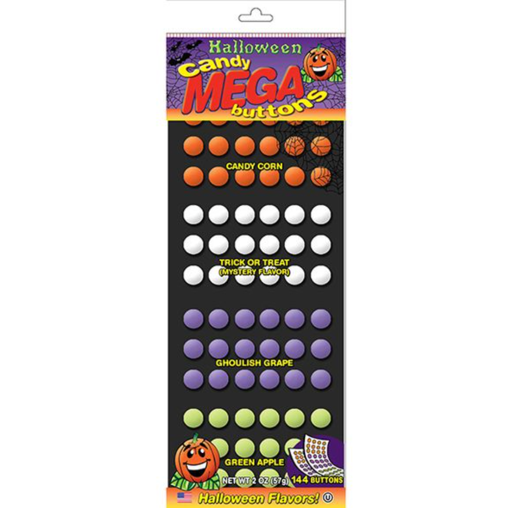 Halloween Mega Candy Buttons