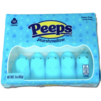 10 Pack Blue Peeps