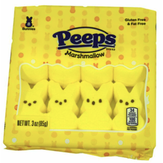8 Pack Yellow Bunny Peeps
